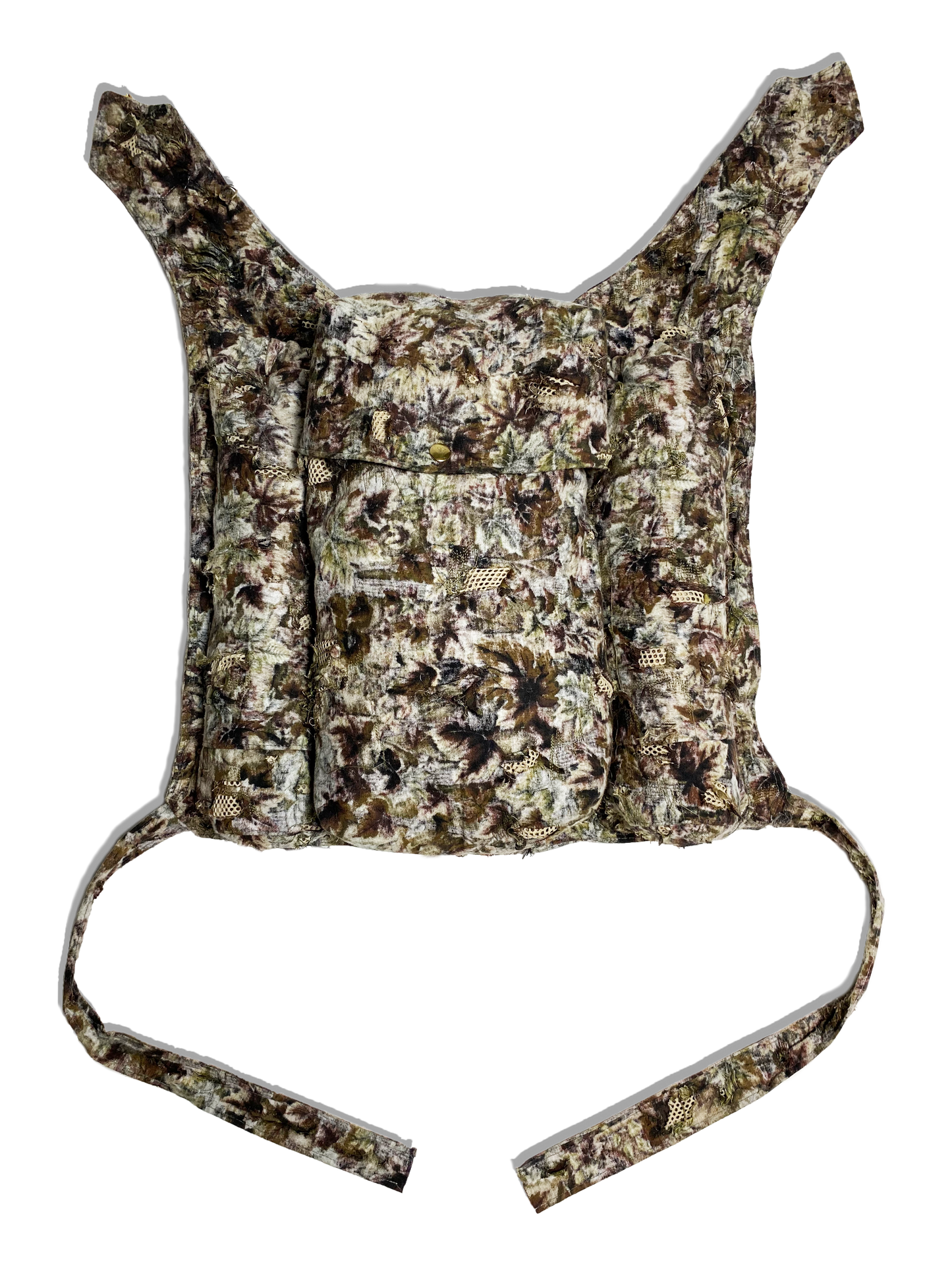 Camo Distressed Tactical Bag