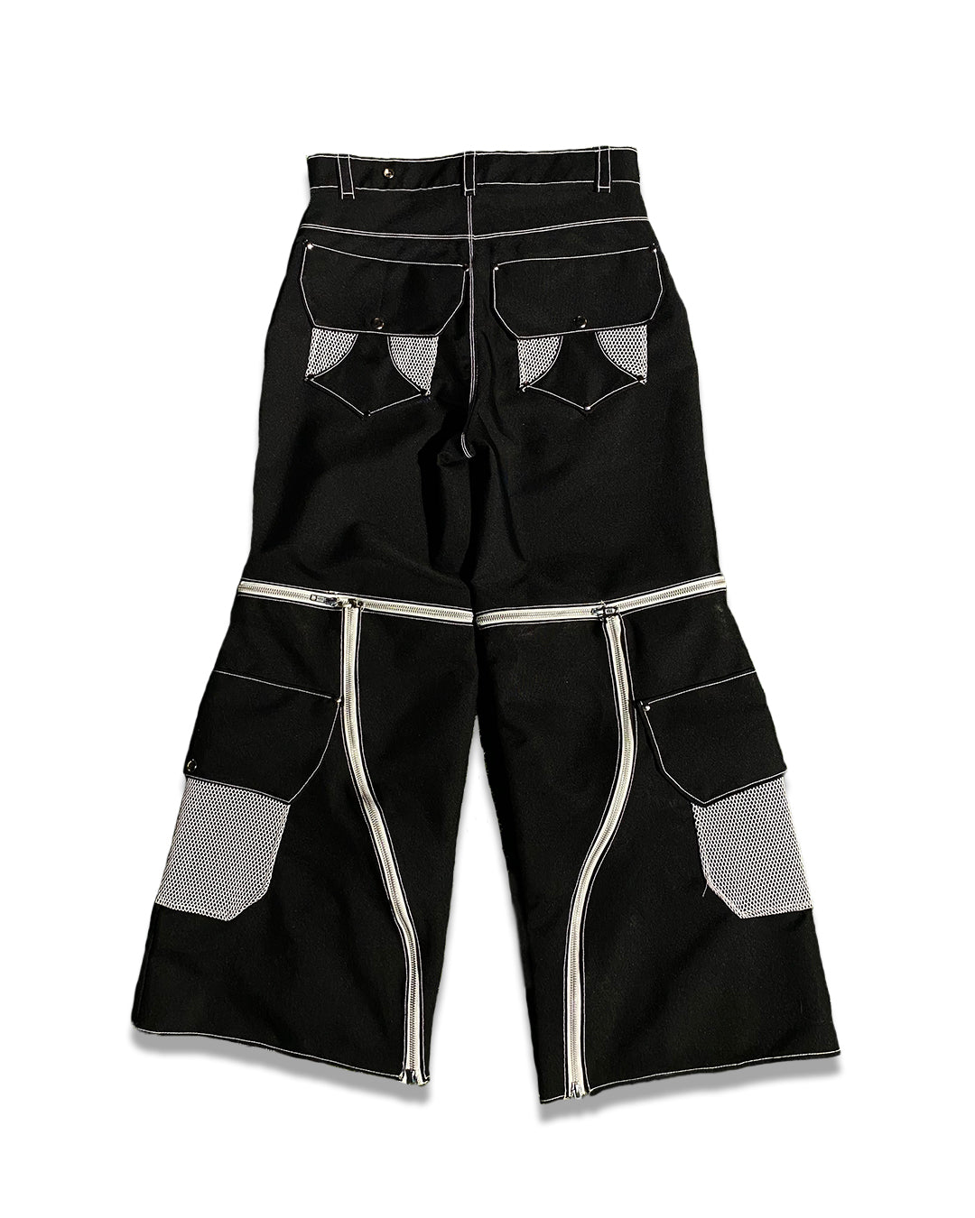 Black Nylon Tactical Bottoms